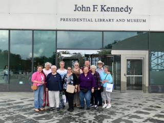 Senior trip to JFK Museum in Boston