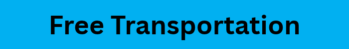 Free Transportation Free Transportation Button