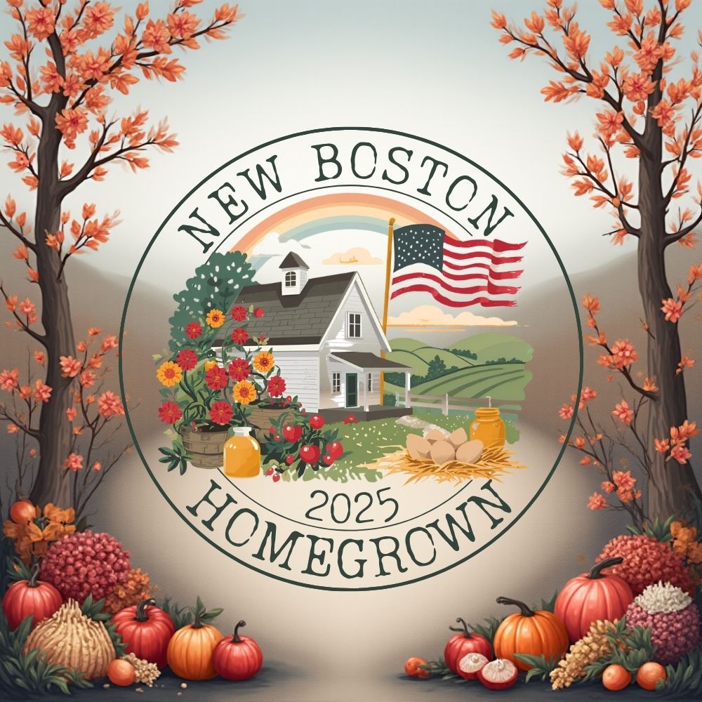 New Boston Homegrown 2025 Town Report Theme
