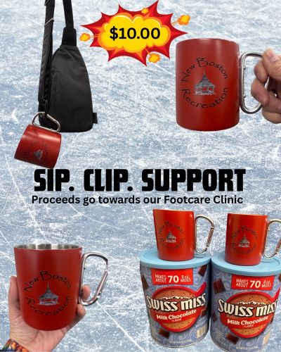 Sip. Clip. Support Sip clip support, proceeds go towards our footcare clinic
